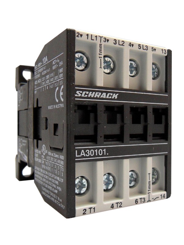 Contactor 11kW/400V Ub=400V LA302214N Schrack